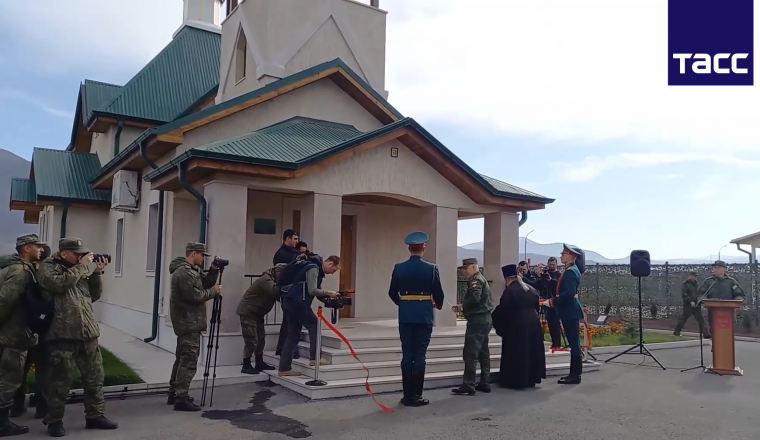 В Нагорном Карабахе открыт первый православный храм