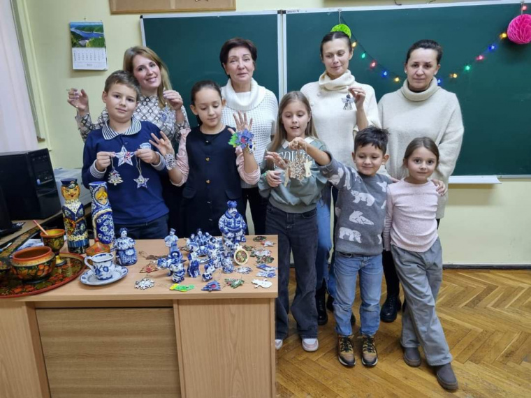 Дети соотечественников в Румынии посетили «Мастерскую Деда Мороза» 
