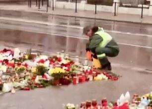 В Риге уничтожают мемориал жертвам теракта в подмосковном "Крокус Сити Холле" 