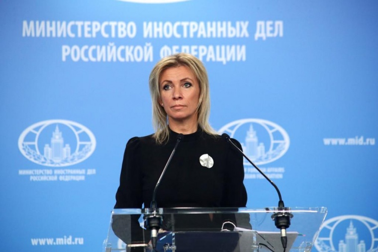 Мария Захарова прокомментировала возможный запрет Георгиевской ленты в Латвии
