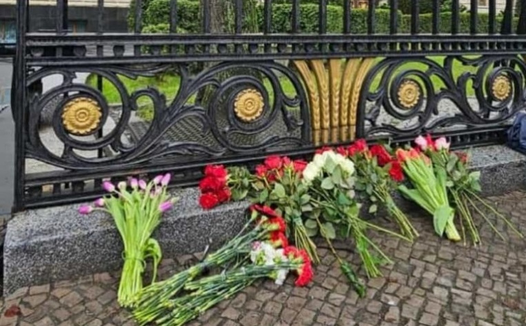В Германии  соотечественники и местные жители выражают поддержку народу России в связи с терактом
