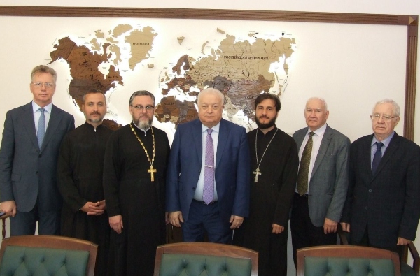 Встреча руководства Фонда с представителями отдела внешних церковных связей Московского Патриархата