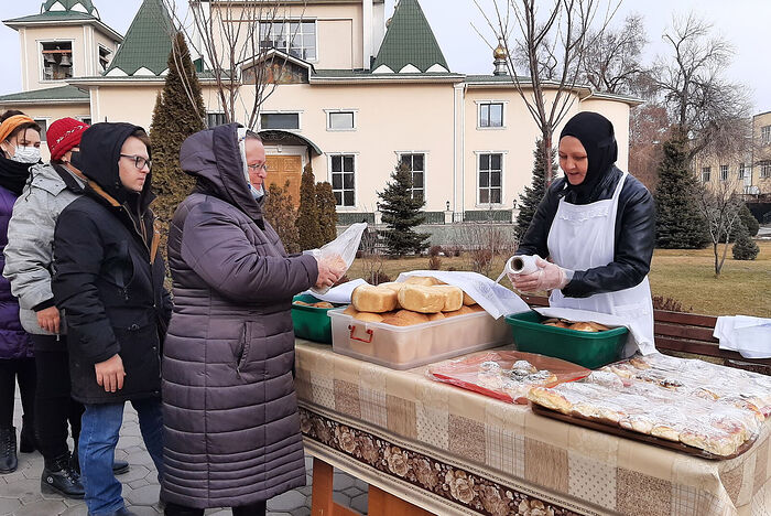 РПЦ оказывала помощь нуждающимся во время беспорядков в Алма-Ате